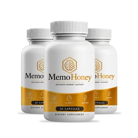 MemoHoney three bottle pack